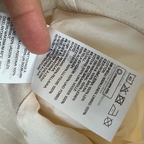 H&M Linen Baby Sun hats 2 - Picture 6 of 7